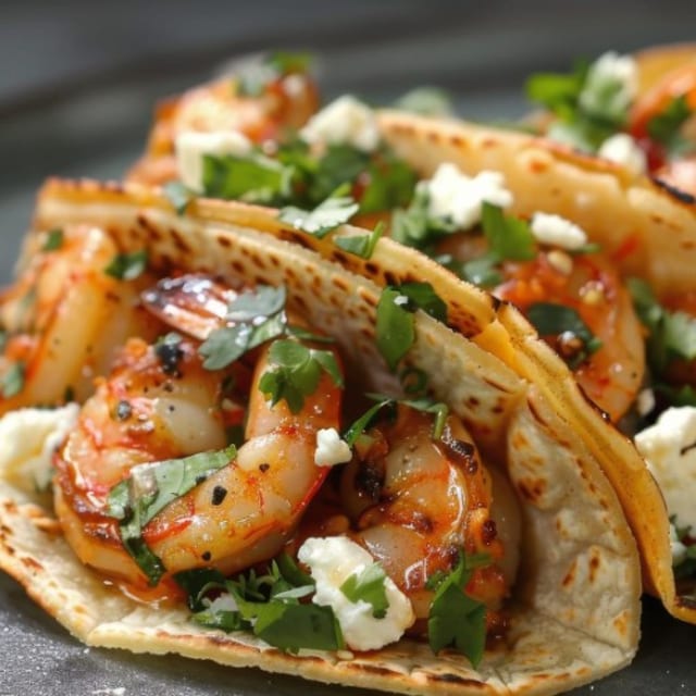 One Shrimp Taco.