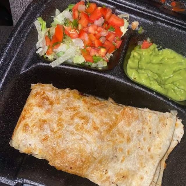 Shredded Chicken Quesadilla.