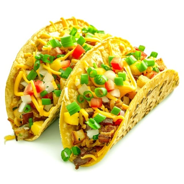 El Burrito Breakfast Taco.