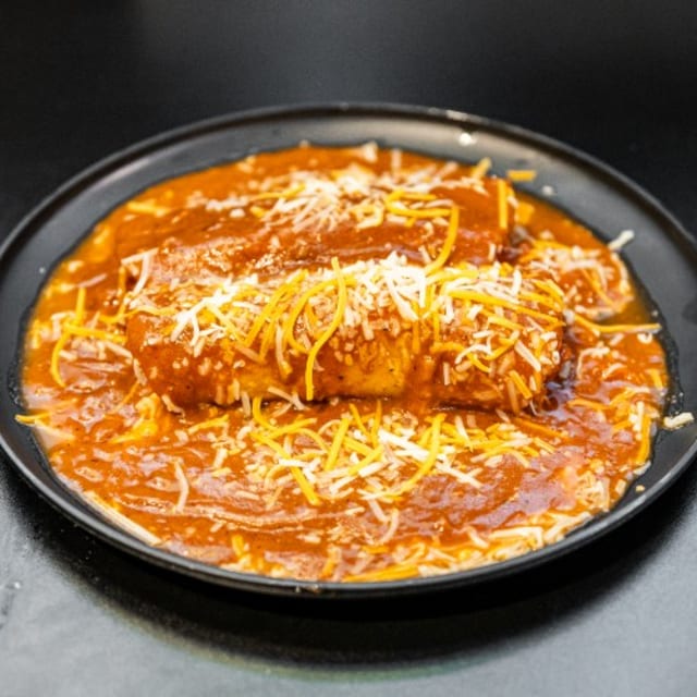 Carne Asada Enchiladas.