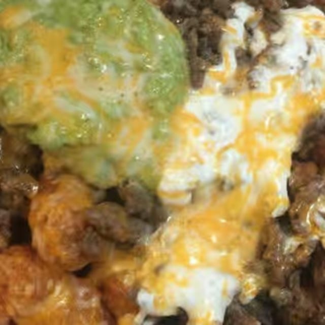 Carne Asada Tater Tots.