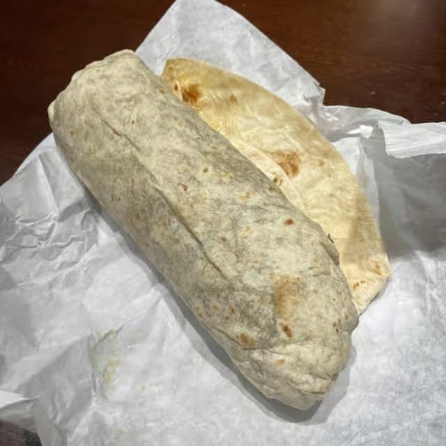 Carne Asada Burrito.