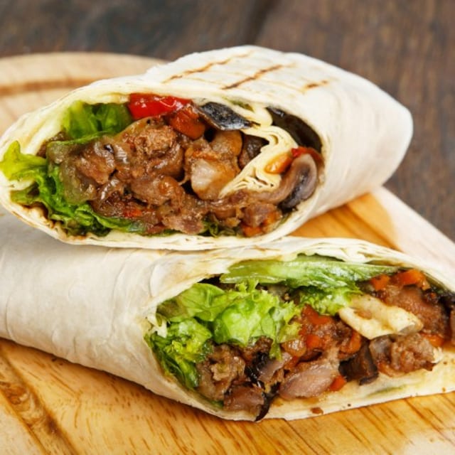 Cheesesteak Burrito.