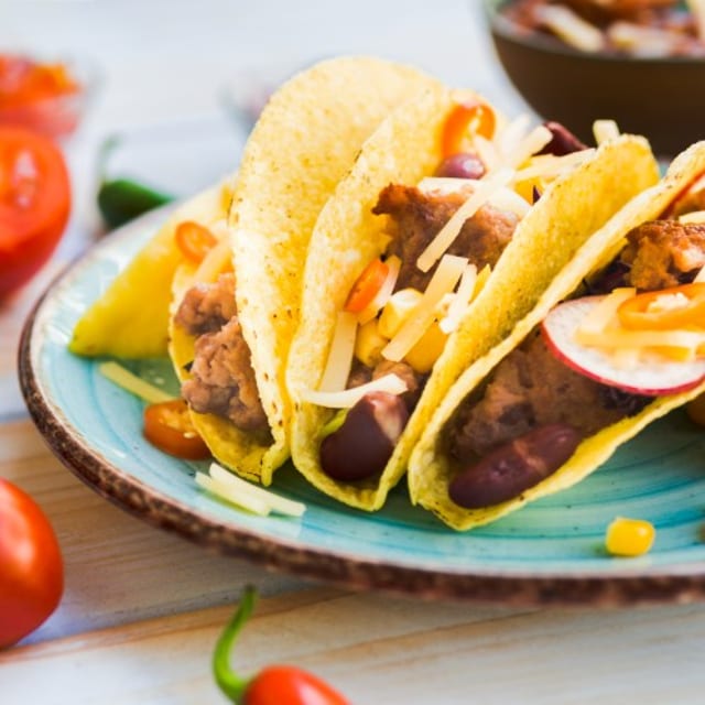 One Lengua Taco.