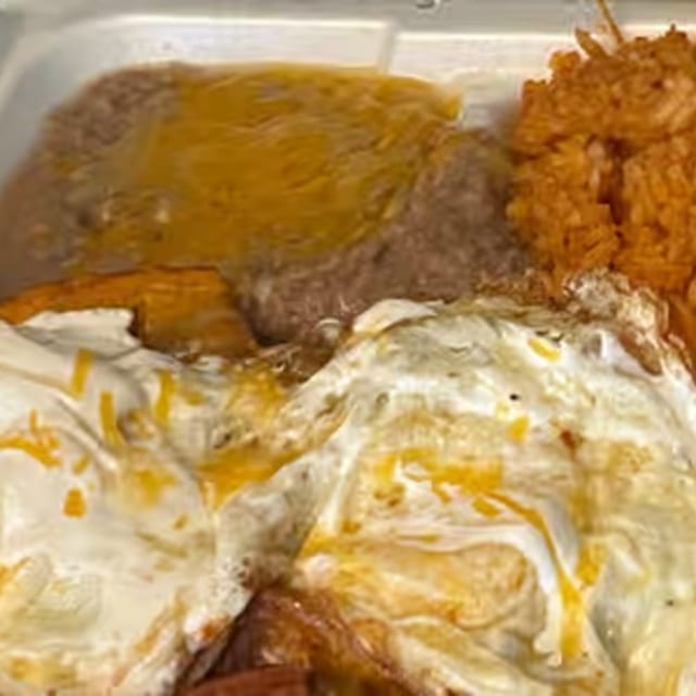 Carne Asada Chilaquiles.
