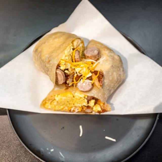 Sausage Burrito.